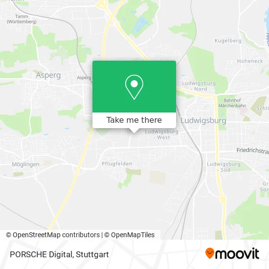 PORSCHE Digital map