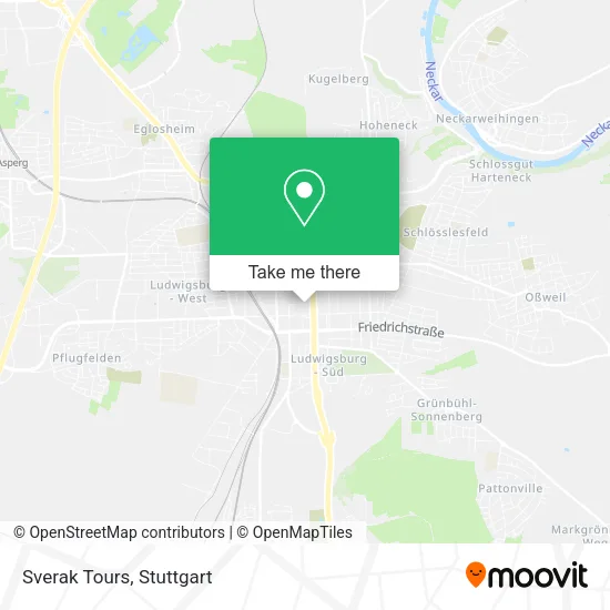 Карта Sverak Tours