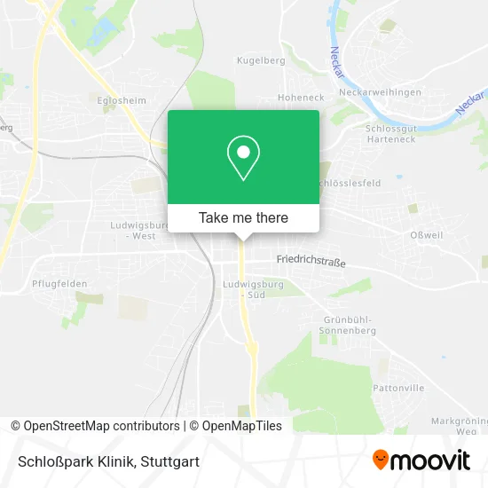 Карта Schloßpark Klinik