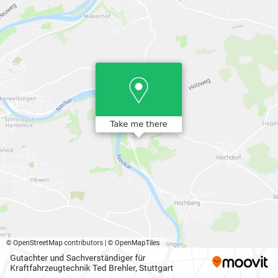 Gutachter und Sachverständiger für Kraftfahrzeugtechnik Ted Brehler map