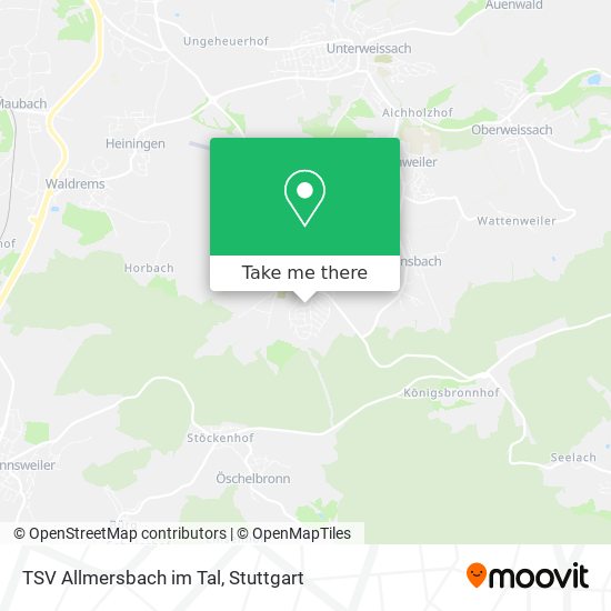TSV Allmersbach im Tal map