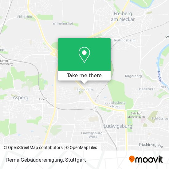 Карта Rema Gebäudereinigung