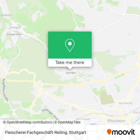 Карта Fleischerei-Fachgeschäft-Reiling
