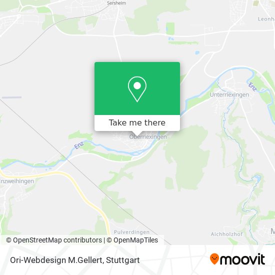 Ori-Webdesign M.Gellert map