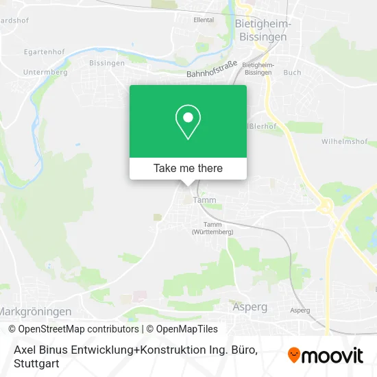 Карта Axel Binus Entwicklung+Konstruktion Ing. Büro