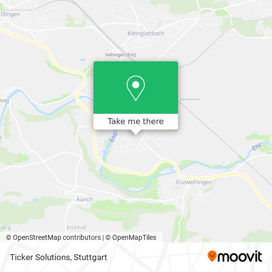 Ticker Solutions map