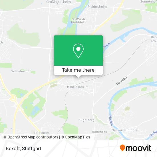 Bexoft map