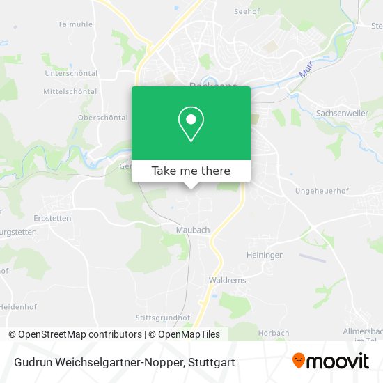 Gudrun Weichselgartner-Nopper map