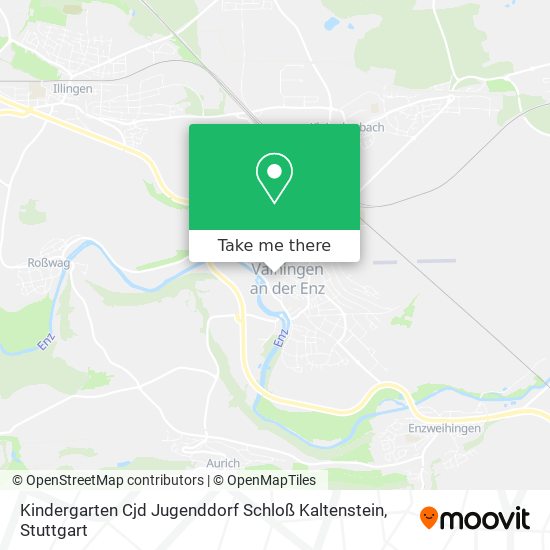 Kindergarten Cjd Jugenddorf Schloß Kaltenstein map