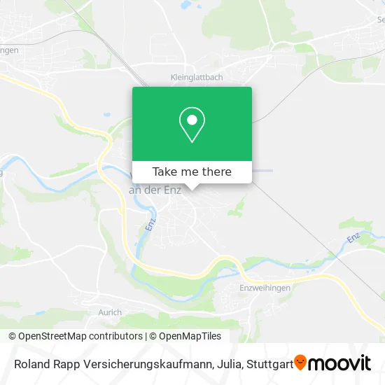 Карта Roland Rapp Versicherungskaufmann, Julia