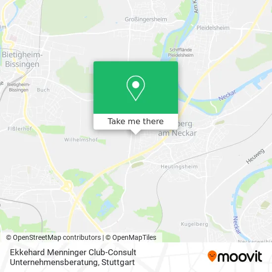 Карта Ekkehard Menninger Club-Consult Unternehmensberatung