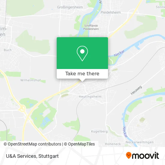 Карта U&A Services