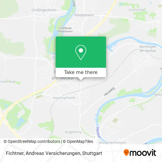 Карта Fichtner, Andreas Versicherungen