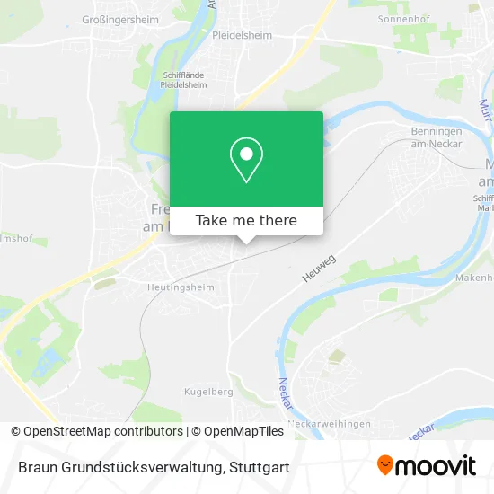 Карта Braun Grundstücksverwaltung