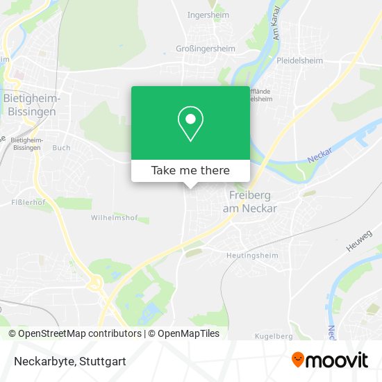 Карта Neckarbyte