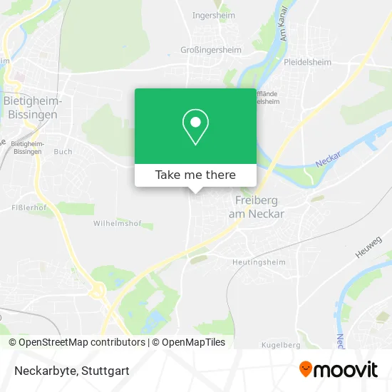Карта Neckarbyte