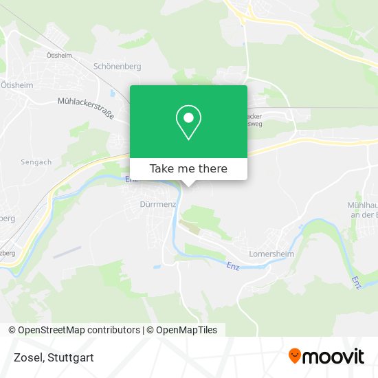 Карта Zosel