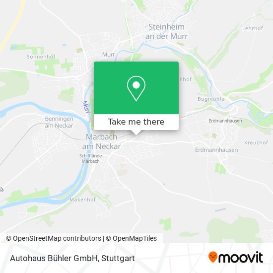 Autohaus Bühler GmbH map