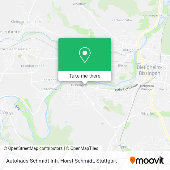 Карта Autohaus Schmidt Inh. Horst Schmidt