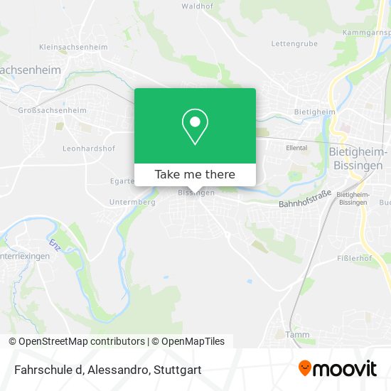 Fahrschule d, Alessandro map
