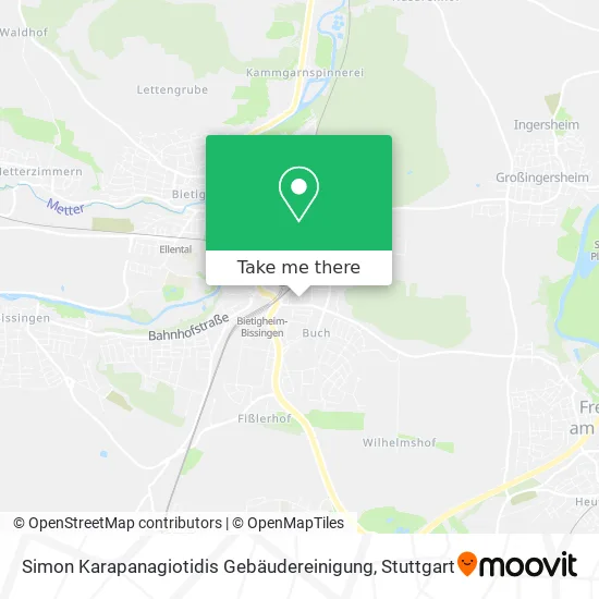 Карта Simon Karapanagiotidis Gebäudereinigung