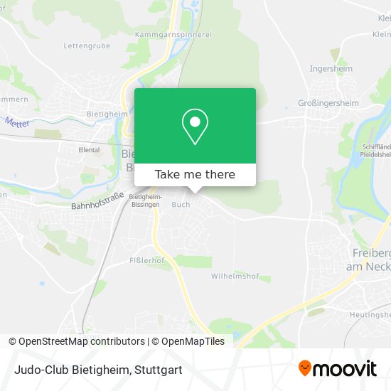 Judo-Club Bietigheim map