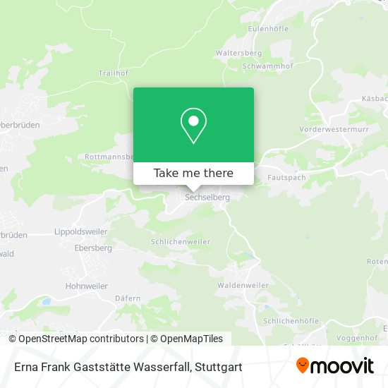 Erna Frank Gaststätte Wasserfall map