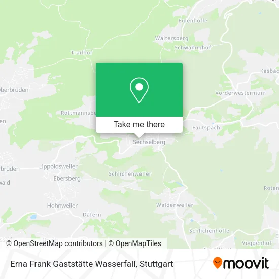Карта Erna Frank Gaststätte Wasserfall