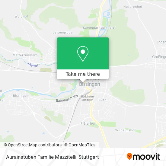 Карта Aurainstuben Familie Mazzitelli