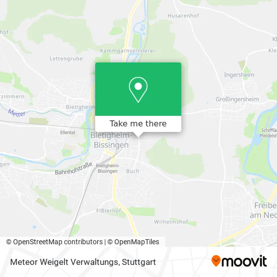 Карта Meteor Weigelt Verwaltungs