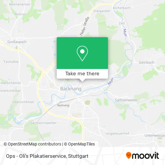 Карта Ops - Oli's Plakatierservice