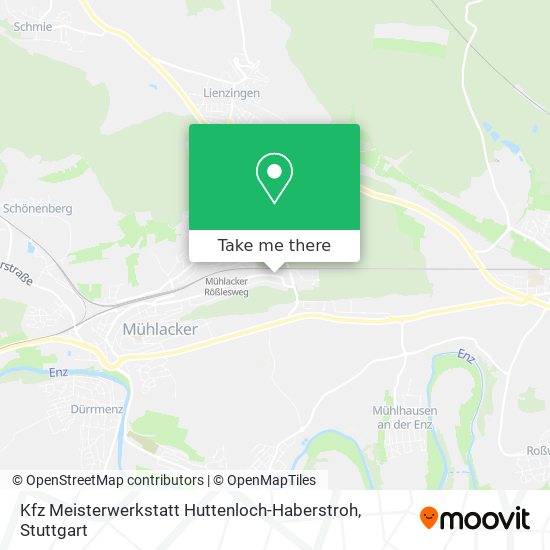 Kfz Meisterwerkstatt Huttenloch-Haberstroh map