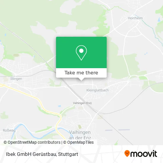 Карта Ibek GmbH Gerüstbau