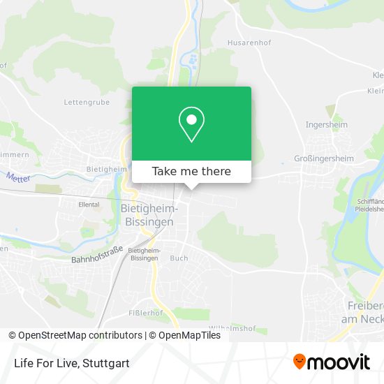 Life For Live map