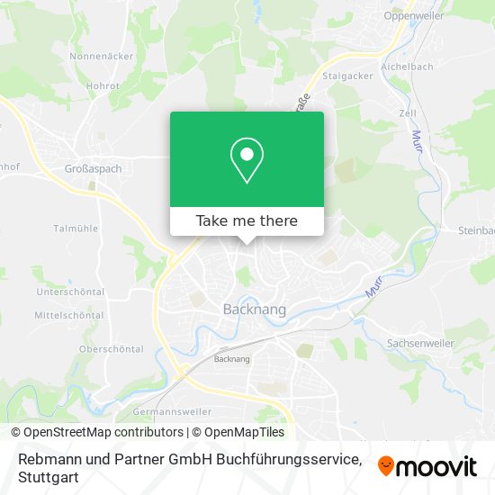 Rebmann und Partner GmbH Buchführungsservice map