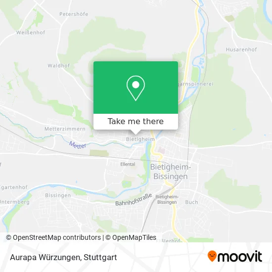 Карта Aurapa Würzungen