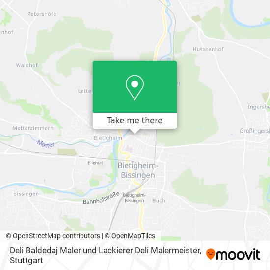 Deli Baldedaj Maler und Lackierer Deli Malermeister map
