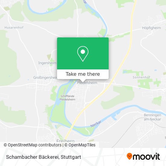 Карта Schambacher Bäckerei