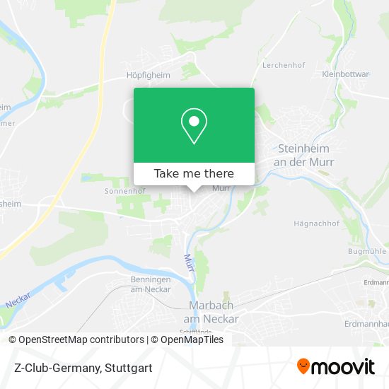 Карта Z-Club-Germany