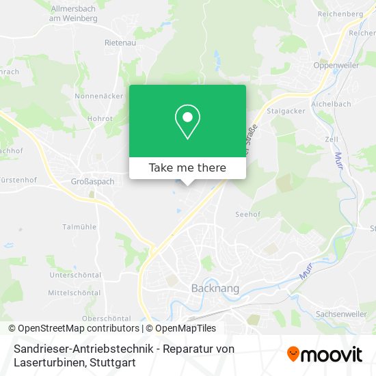 Sandrieser-Antriebstechnik - Reparatur von Laserturbinen map