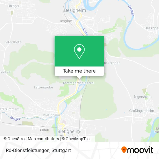 Rd-Dienstleistungen map