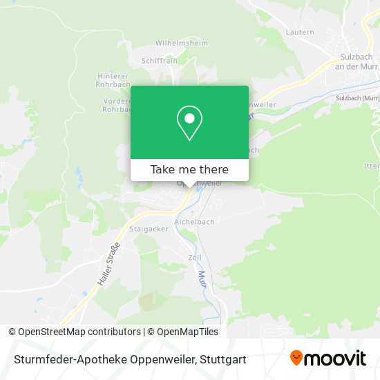 Sturmfeder-Apotheke Oppenweiler map