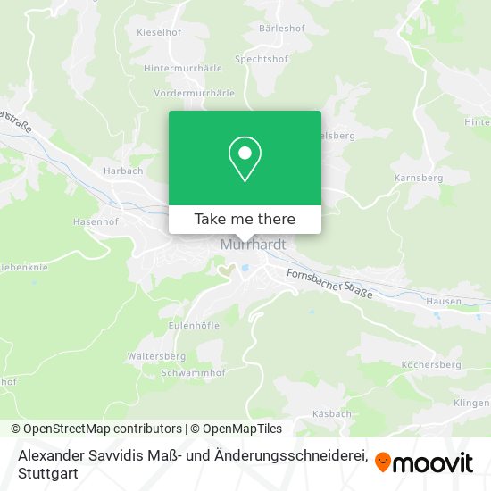 Alexander Savvidis Maß- und Änderungsschneiderei map