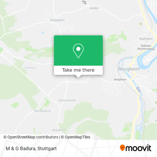 Карта M & G Badura