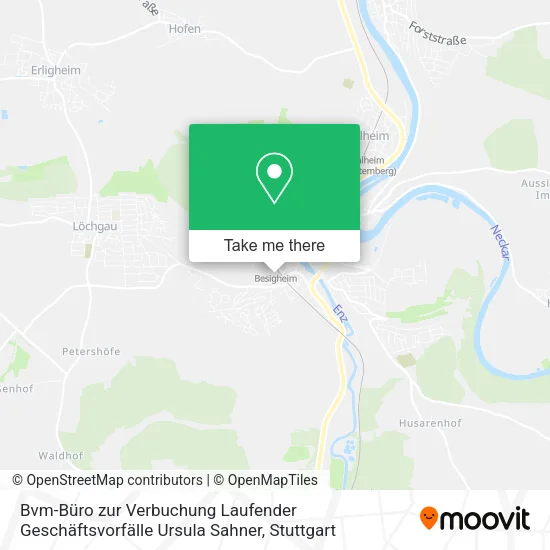 Карта Bvm-Büro zur Verbuchung Laufender Geschäftsvorfälle Ursula Sahner