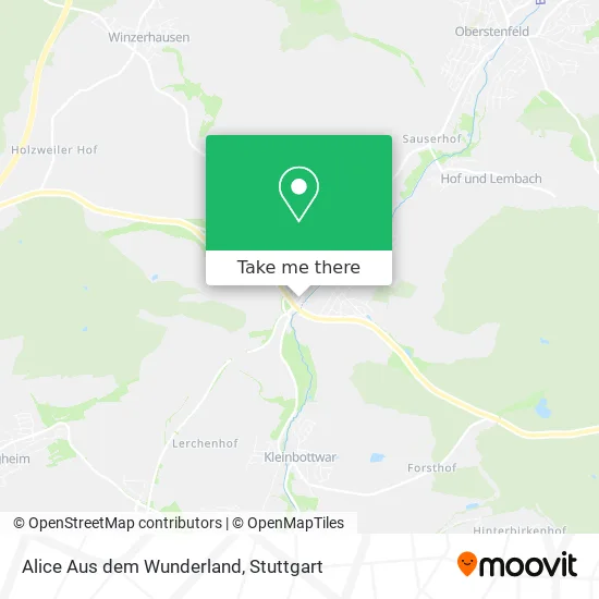 Карта Alice Aus dem Wunderland