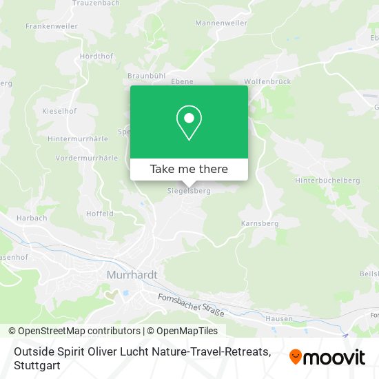 Outside Spirit Oliver Lucht Nature-Travel-Retreats map