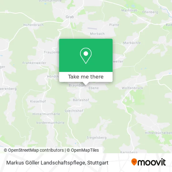 Карта Markus Göller Landschaftspflege