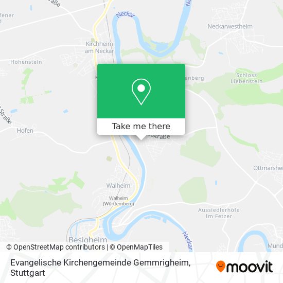 Evangelische Kirchengemeinde Gemmrigheim map