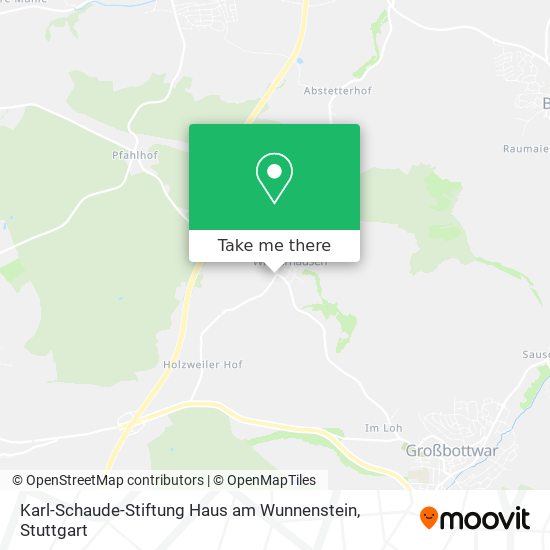 Karl-Schaude-Stiftung Haus am Wunnenstein map